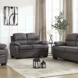 8665A GREY FABRIC SOFA SET