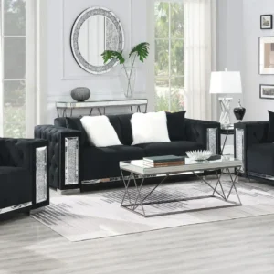 ACME BLACK SOFA SET