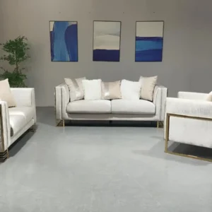 468 BEIGE SOFA SET
