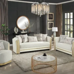 416 BEIGE SOFA SET